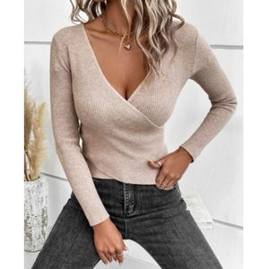 Cozy Destination Ribbed Sweater - Black - SIZE LARGE